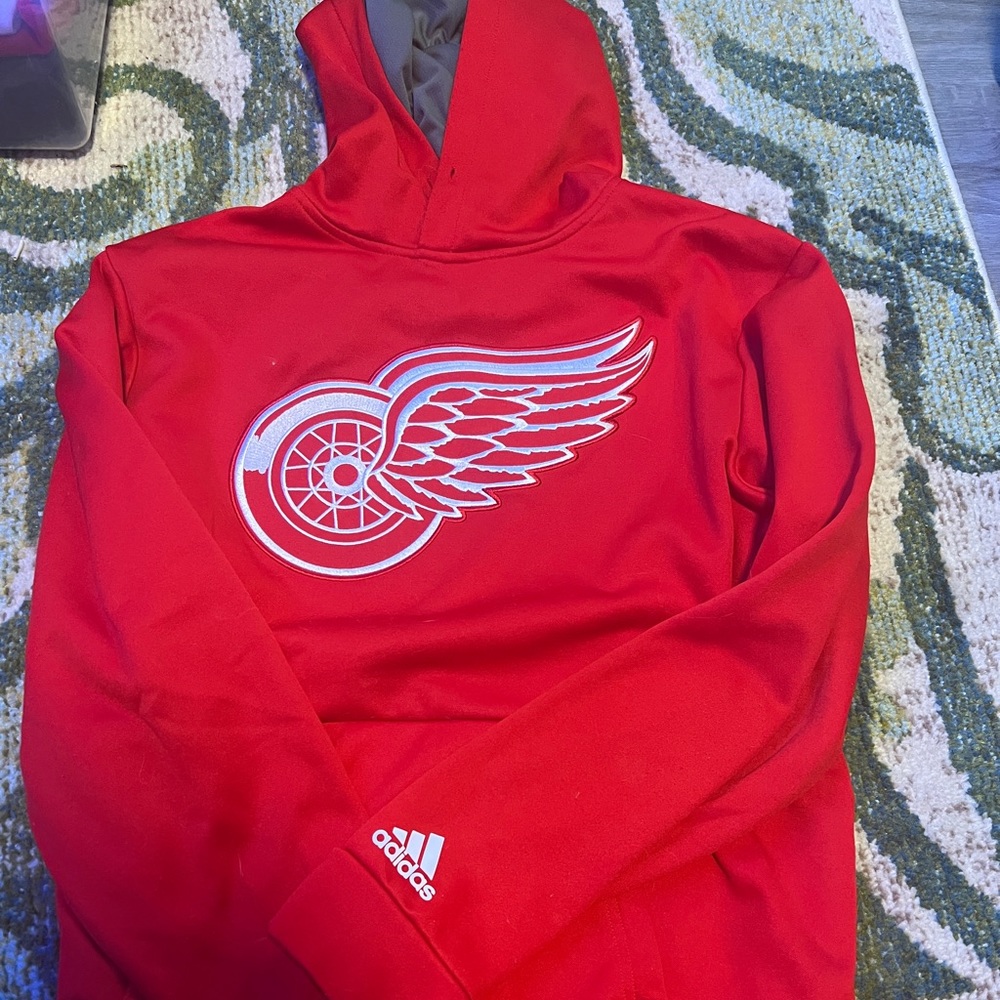 Red Wings Adidas Hoodie